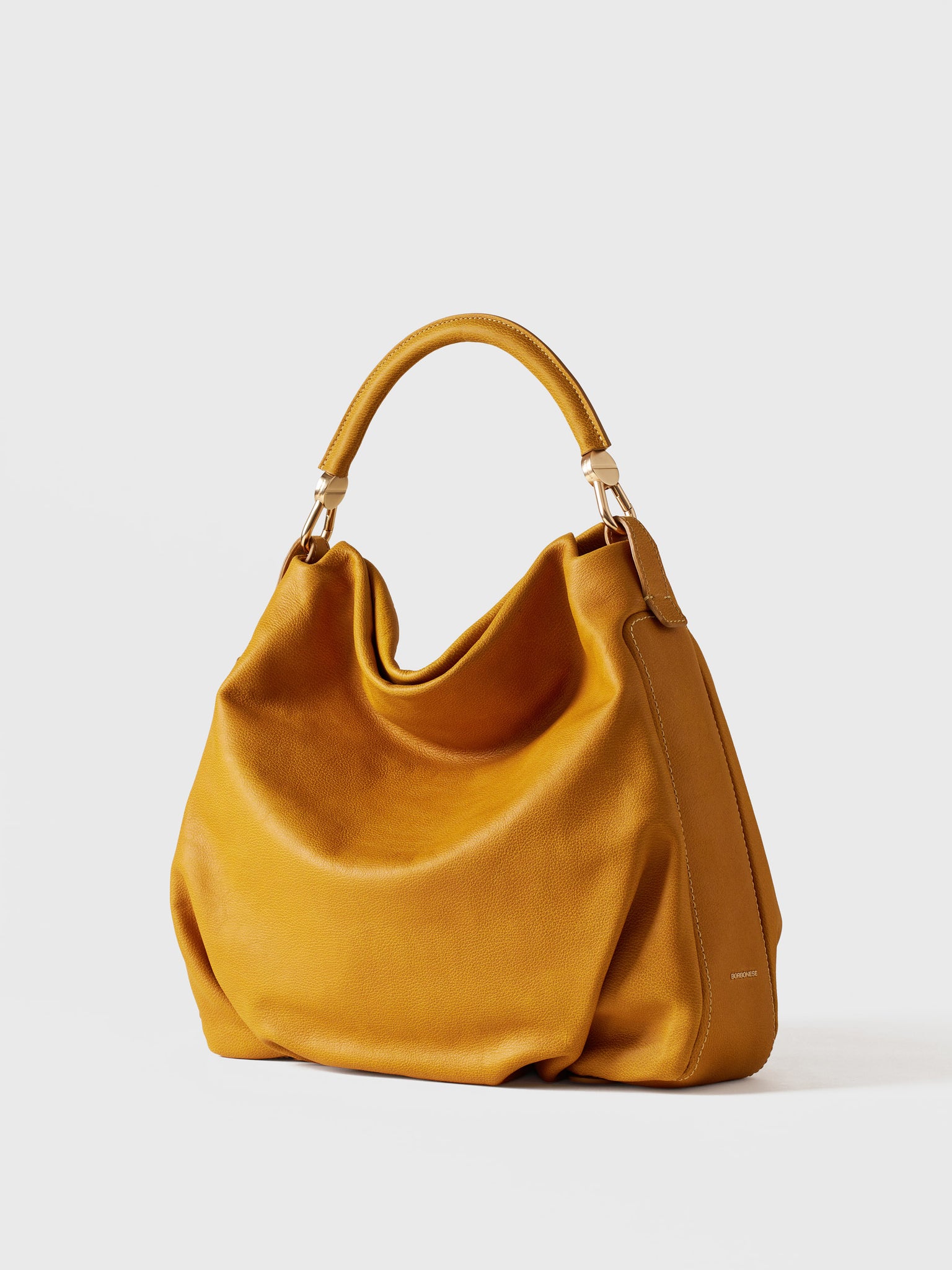 borbonese-bice-borsa-hobo-medium-borsa-spalla-in-vitello-effetto-nabuk image 6
