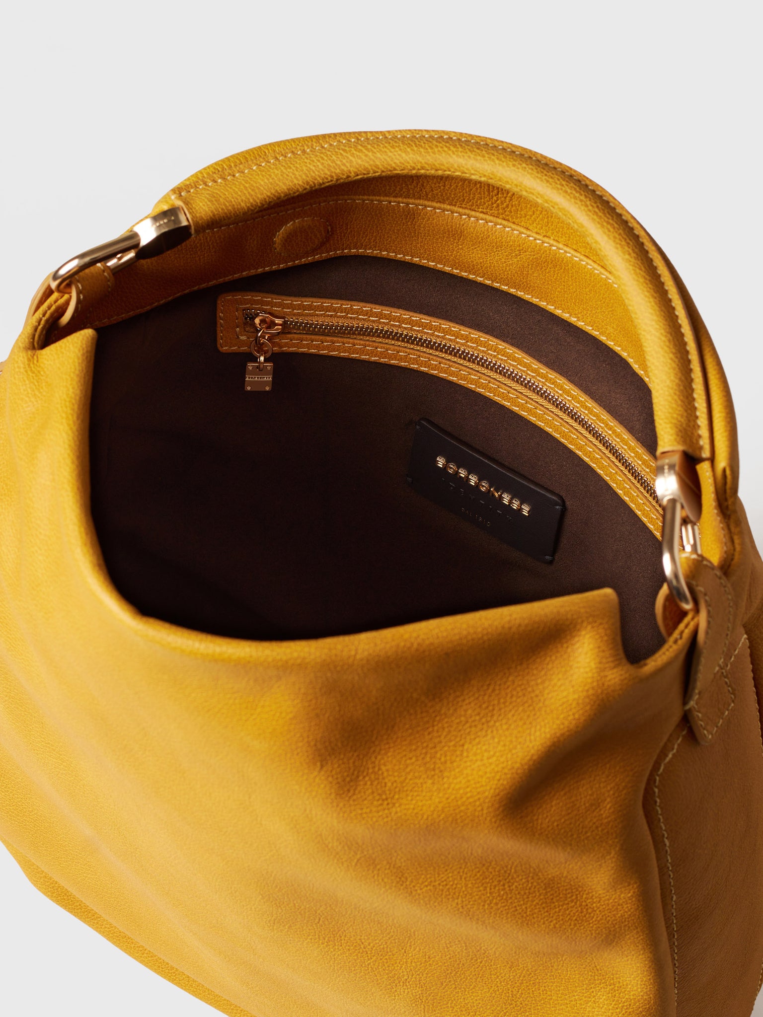 borbonese-bice-borsa-hobo-medium-borsa-spalla-in-vitello-effetto-nabuk image 7