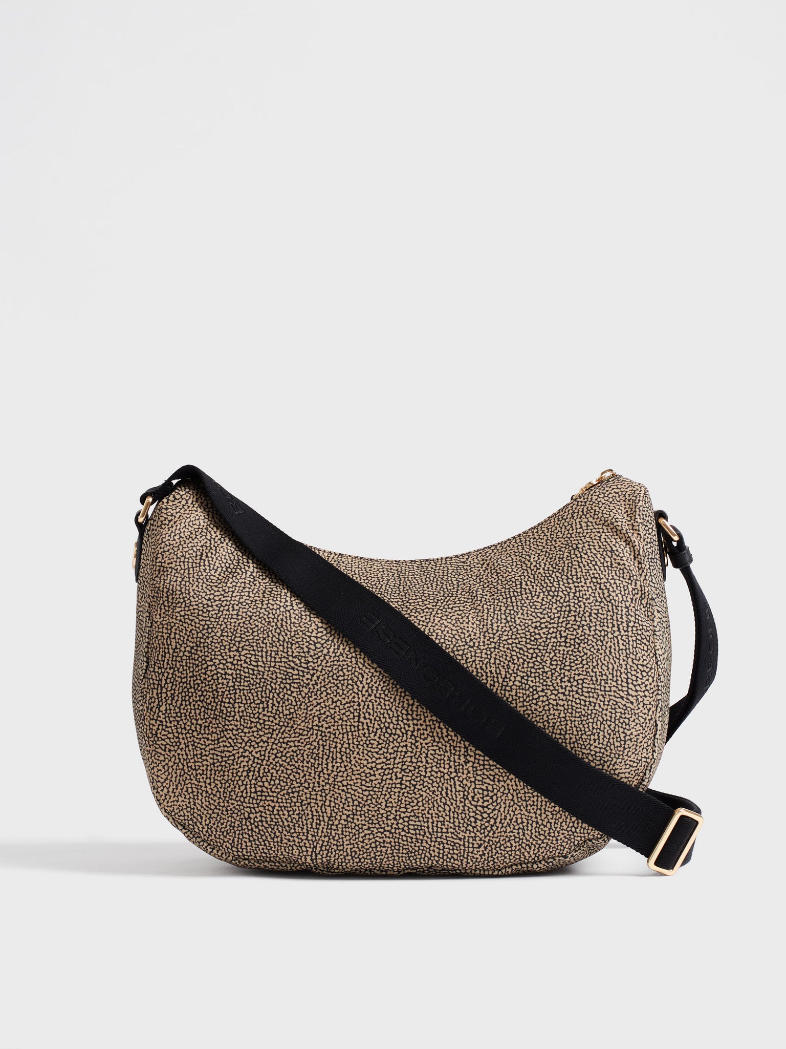 borbonese-b-club-luna-bag-medium-borsa-a-spalla-in-tessuto-riciclato-stampa-op-c image 4
