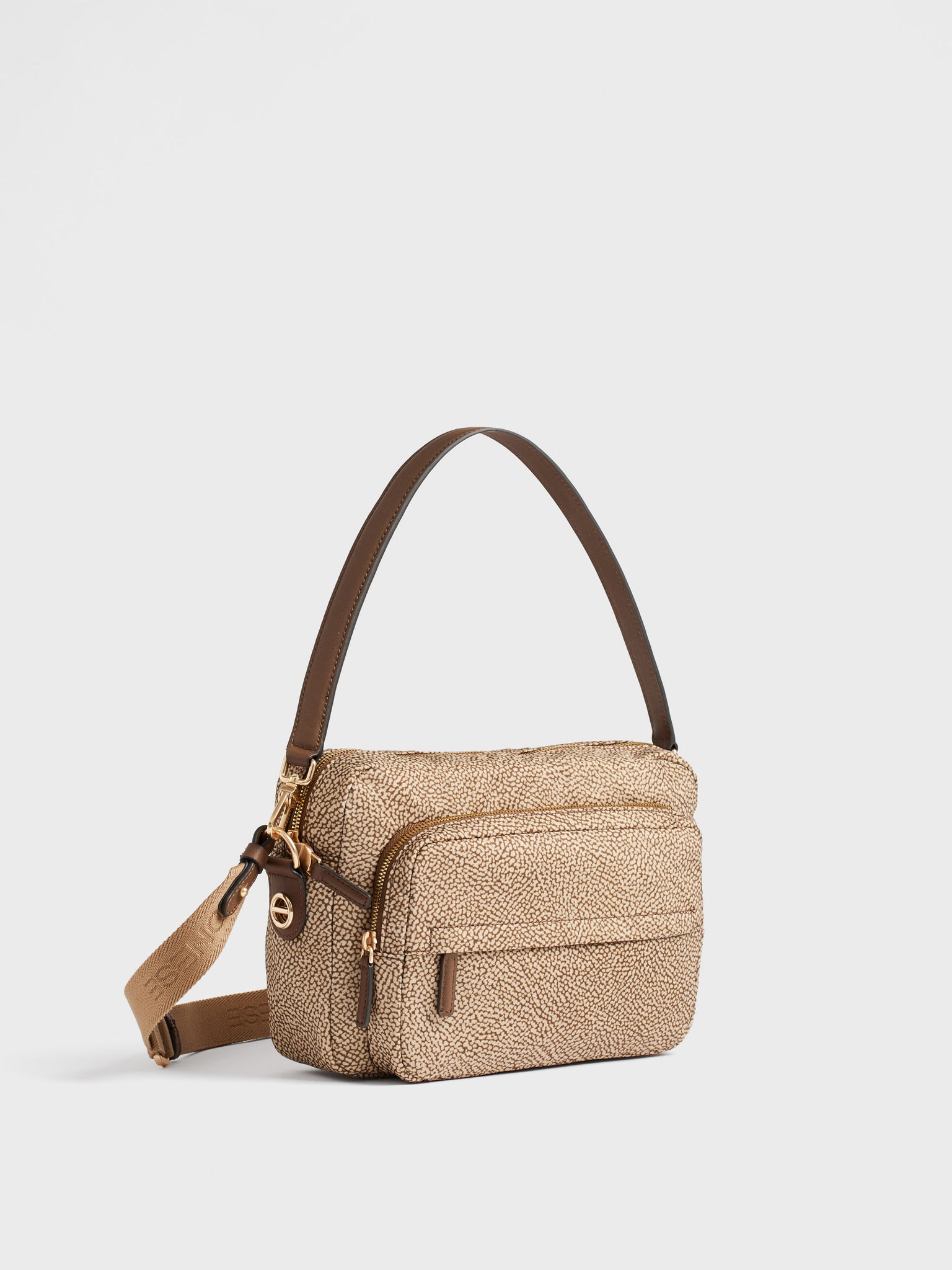 borbonese-b-club-camera-case-medium-tracolla-a-tracolla-in-tessuto-riciclato-sta image 3