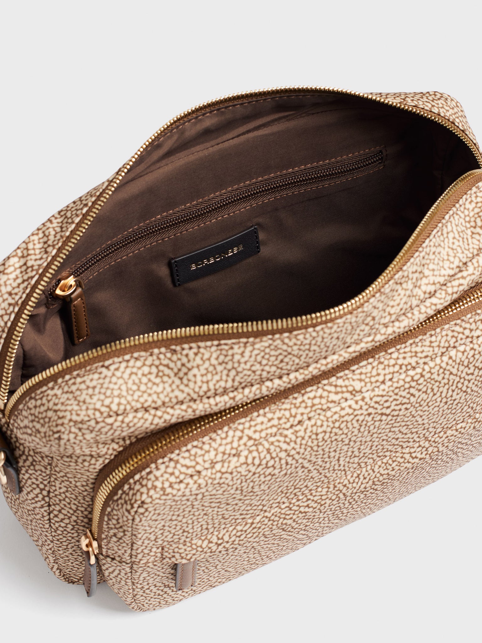 borbonese-b-club-camera-case-medium-tracolla-a-tracolla-in-tessuto-riciclato-sta image 5