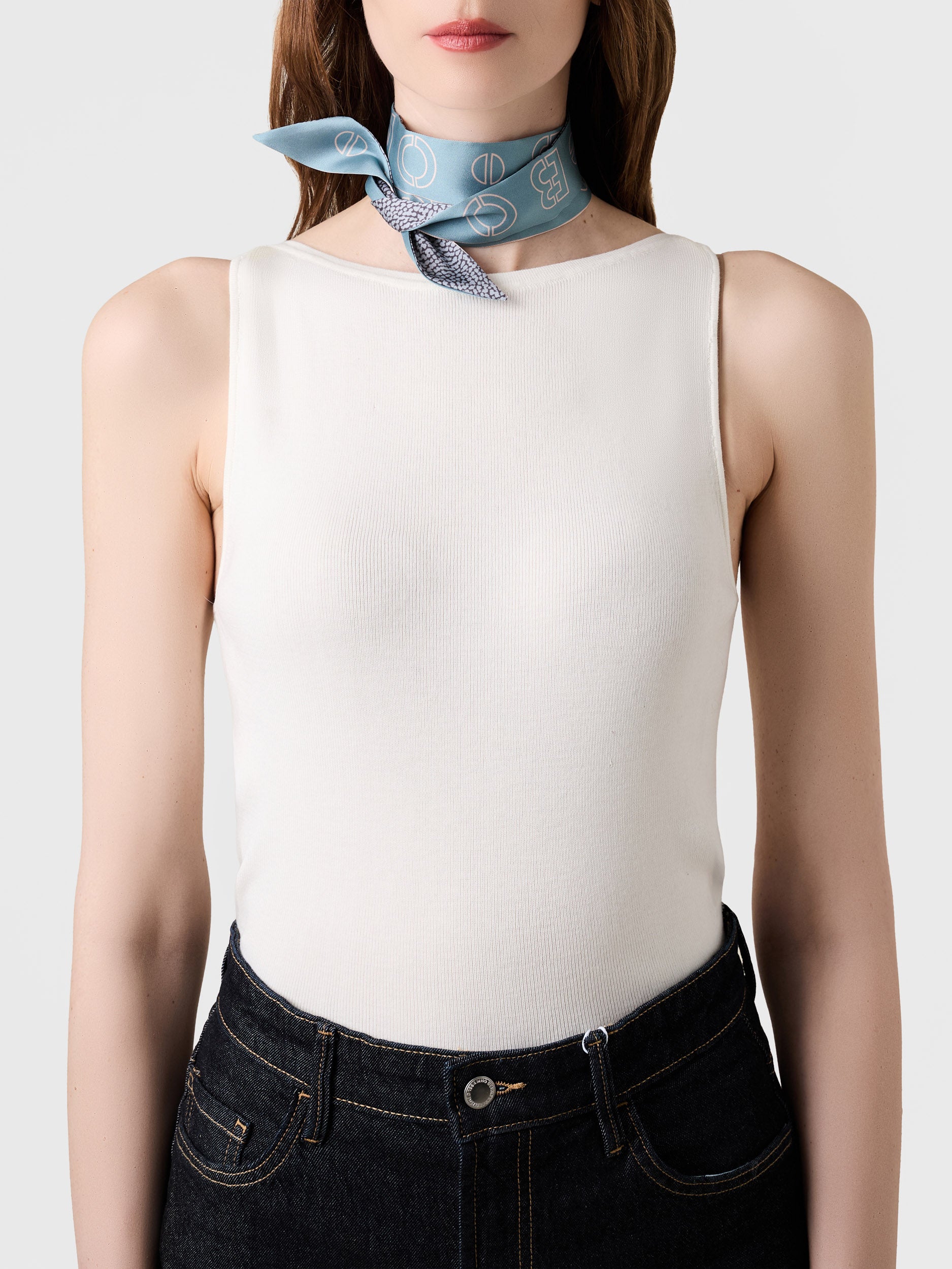 borbonese-bandeau-in-tessuto-effetto-raso-di-seta-con-stampa-op-4x120-cm-made-in image 3