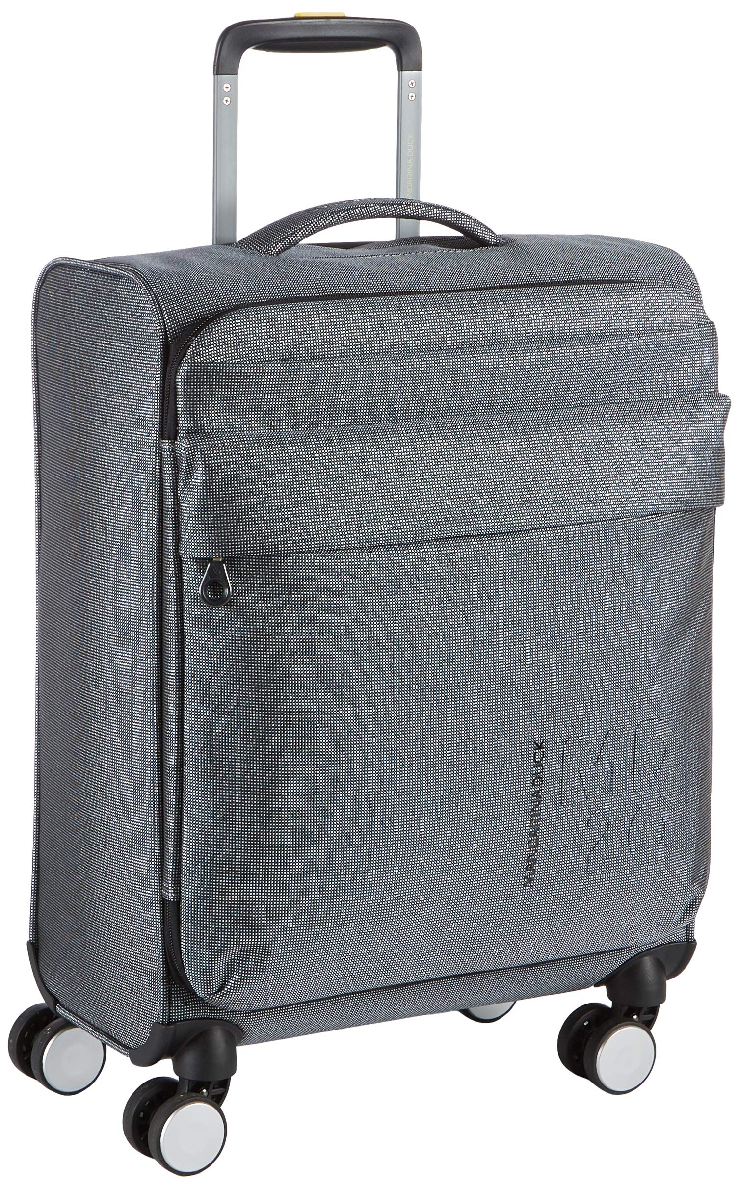 mandarina-duck-md-20-borsa-a-mano-donna-titanium-in-mitrix-lurex-40x55x20-cm image 1