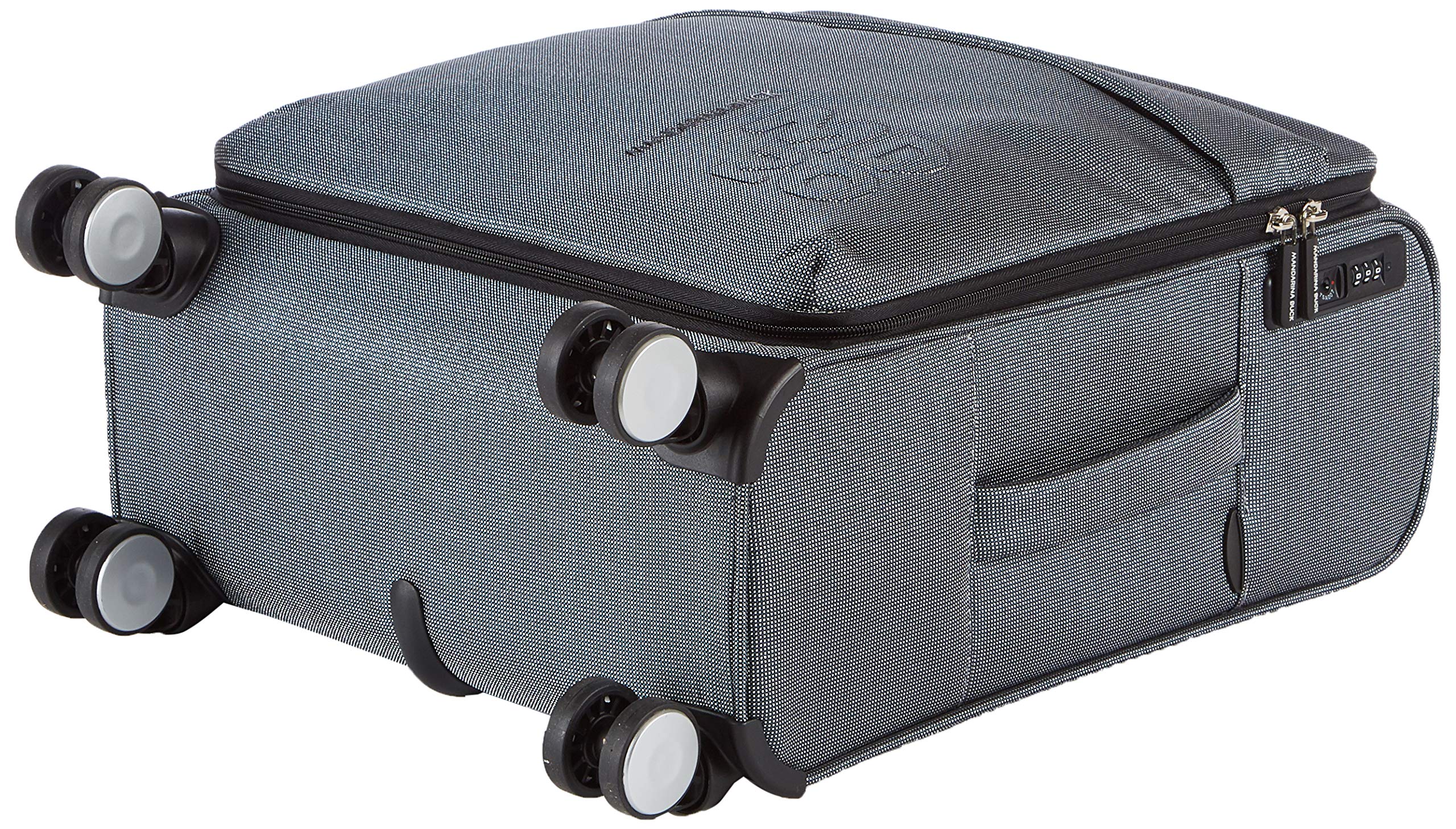 mandarina-duck-md-20-borsa-a-mano-donna-titanium-in-mitrix-lurex-40x55x20-cm image 4