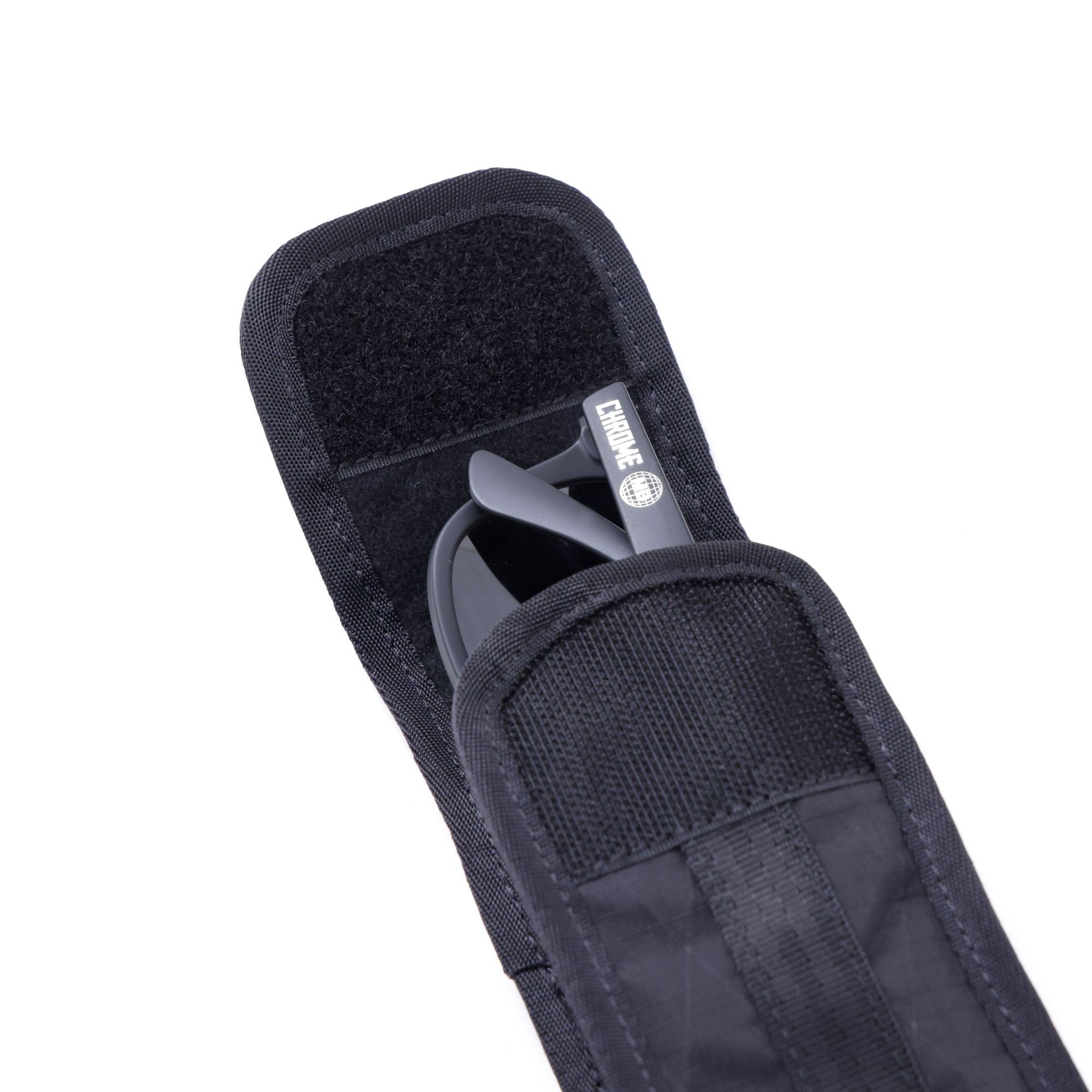chrome-industries-sunglass-pouch-custodia-morbida-con-fodera-protettiva-e-clip-d image 2
