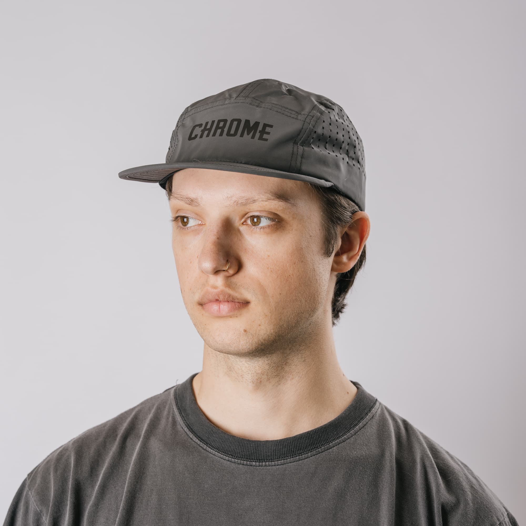chrome-industries-five-panel-hat-cappellino-five-panel-leggero-traspirante-e-rif image 4
