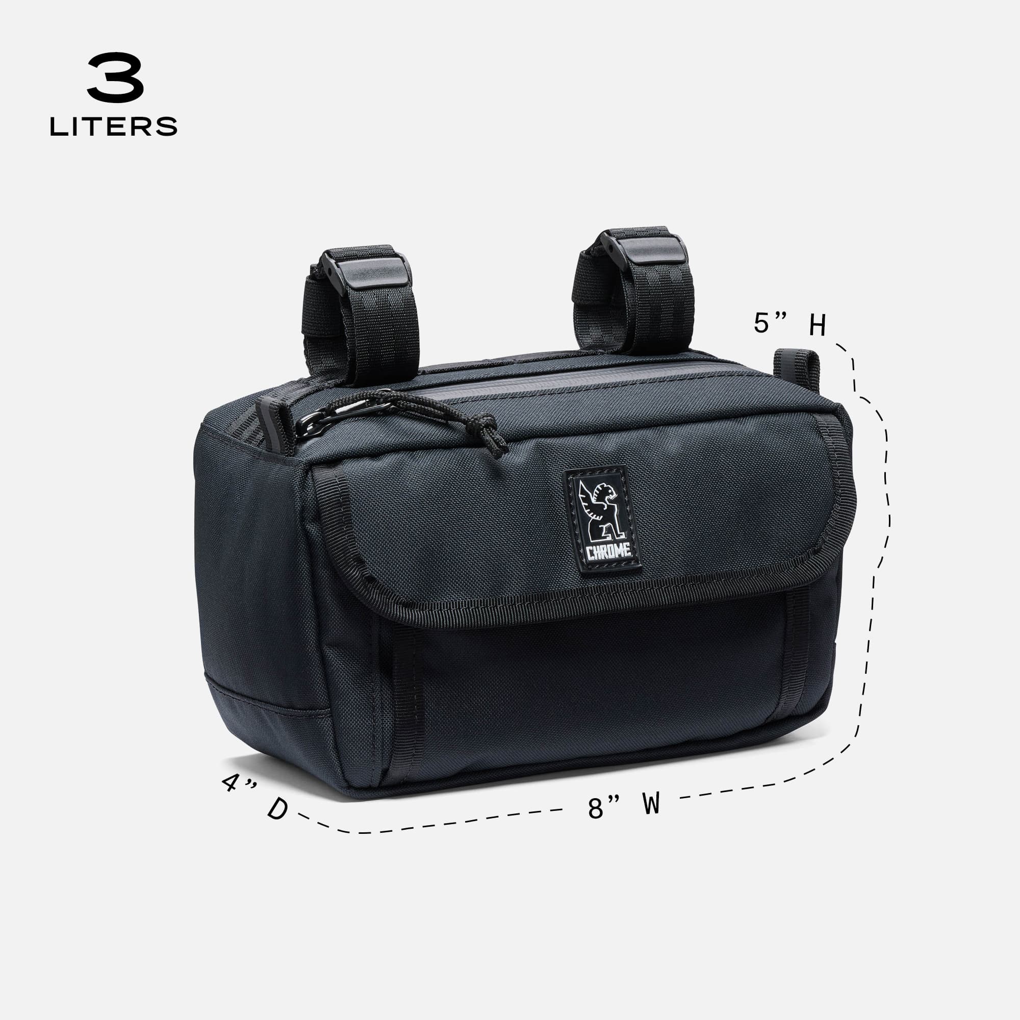 chrome-industries-holman-handlebar-bag-borsa-da-manubrio-con-apertura-a-zip-a-un image 7